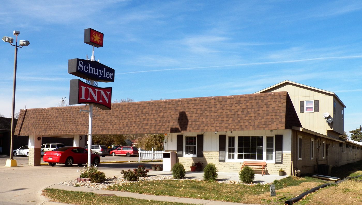 Schuyler Inn exterior and sign